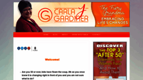 What Carlajgardiner.com website looked like in 2019 (4 years ago)
