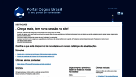 What Cegosbrasil.net website looked like in 2019 (5 years ago)
