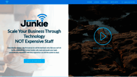 What Contactjunkie.com website looked like in 2019 (5 years ago)