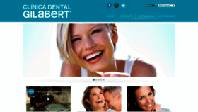 What Clinicagilabert.com website looked like in 2019 (5 years ago)