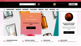 What Cheveuxbeaute.com website looked like in 2019 (5 years ago)