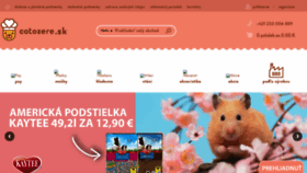 What Cotozere.sk website looked like in 2019 (5 years ago)