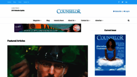 What Counselormagazine.com website looked like in 2019 (5 years ago)