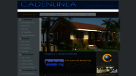 What Cadenlinea.com website looked like in 2019 (5 years ago)