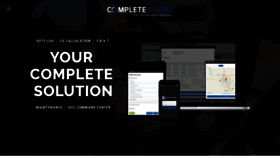 What Completeflight.com website looked like in 2019 (5 years ago)