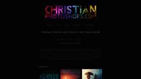 What Christianphotoshops.com website looked like in 2019 (5 years ago)