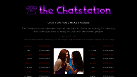What Chatstation.co.uk website looked like in 2019 (5 years ago)
