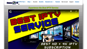 What Choiceiptv.com website looked like in 2019 (5 years ago)