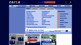 What Caixa.gov.br website looked like in 2011 (15 years ago)