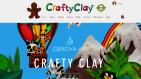 What Crafty-clay.com website looked like in 2019 (5 years ago)