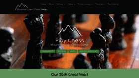 What Chesscamp.net website looked like in 2019 (5 years ago)