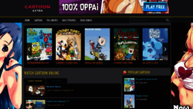 What Cartoonextra.in website looked like in 2019 (4 years ago)