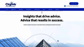 What Cityinfoservices.com website looked like in 2019 (4 years ago)