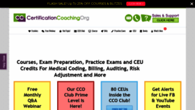 What Codingcertification.org website looked like in 2019 (4 years ago)