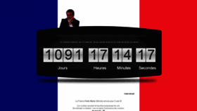 What Compte-a-rebours-francois-hollande.fr website looked like in 2019 (4 years ago)