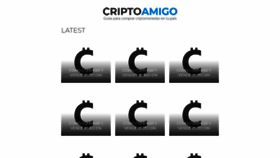 What Criptoamigo.com website looked like in 2019 (5 years ago)