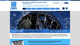 What Cmpa.com website looked like in 2019 (4 years ago)