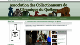 What Ceramiqueduquebec.com website looked like in 2019 (4 years ago)