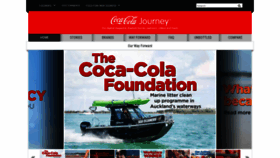 What Coca-colajourney.co.nz website looked like in 2019 (4 years ago)