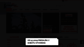 What Cyklosport3000.sk website looked like in 2019 (5 years ago)