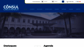 What Colegioconsul.com.br website looked like in 2019 (4 years ago)