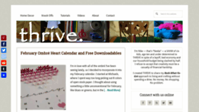 What Choose-to-thrive.com website looked like in 2019 (4 years ago)