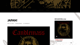 What Candlemass.se website looked like in 2019 (5 years ago)
