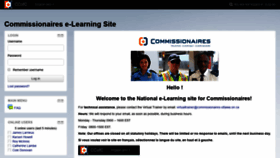 What Commissionairesetraining.ca website looked like in 2019 (4 years ago)