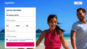 What Cupidfeel.com website looked like in 2019 (4 years ago)