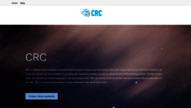 What Crc.capital website looked like in 2019 (4 years ago)