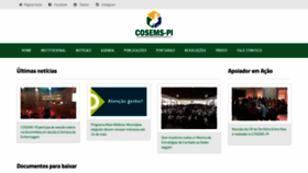 What Cosemspi.org.br website looked like in 2019 (6 years ago)
