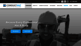 What Consultanz.com.au website looked like in 2019 (4 years ago)