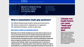 What Curedeathgrip.com website looked like in 2019 (4 years ago)