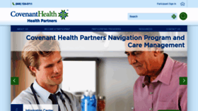 What Covenanthealthpartners.org website looked like in 2019 (4 years ago)