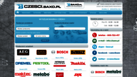 What Czesci.narzedziabaxo.pl website looked like in 2019 (4 years ago)