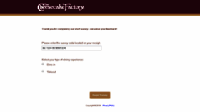 What Ccfsurvey.com website looked like in 2019 (4 years ago)