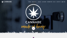 What Cannabe.it website looked like in 2019 (4 years ago)