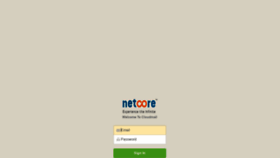 What Cloudmail12.netcore.co.in website looked like in 2019 (4 years ago)