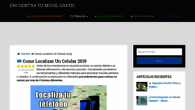 What Comolocalizarcelular.com website looked like in 2019 (4 years ago)