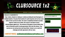 What Clubsource1x2.com website looked like in 2019 (4 years ago)