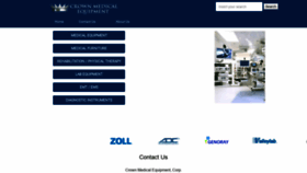 What Crownmedicalequipment.com website looked like in 2019 (4 years ago)