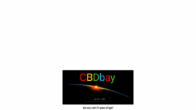What Cbdbay.app website looked like in 2019 (4 years ago)