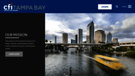 What Cfitampabay.org website looked like in 2019 (4 years ago)