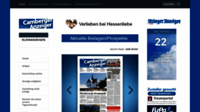 What Camberger-anzeiger.de website looked like in 2019 (4 years ago)
