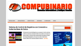 What Compubinario.com website looked like in 2019 (4 years ago)