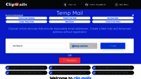 What Clipmails.com website looked like in 2019 (4 years ago)