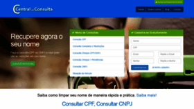 What Centraldaconsulta.com website looked like in 2019 (4 years ago)