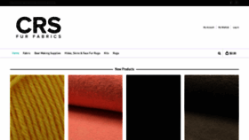 What Crsfurfabrics.co.uk website looked like in 2019 (4 years ago)