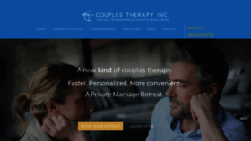 What Couplestherapyinc.com website looked like in 2019 (4 years ago)