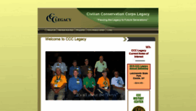 What Ccclegacy.org website looked like in 2019 (4 years ago)